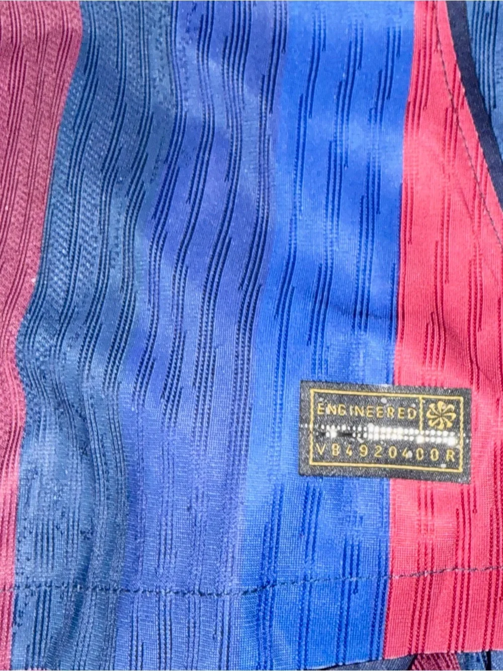 FC Barcelona Youth Jersey - Blue & Red with Yellow Accents player version 2026